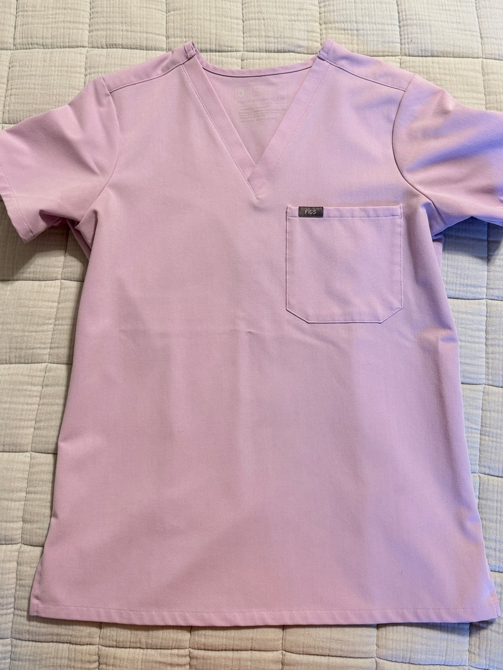 Figs Lavender Caterina top